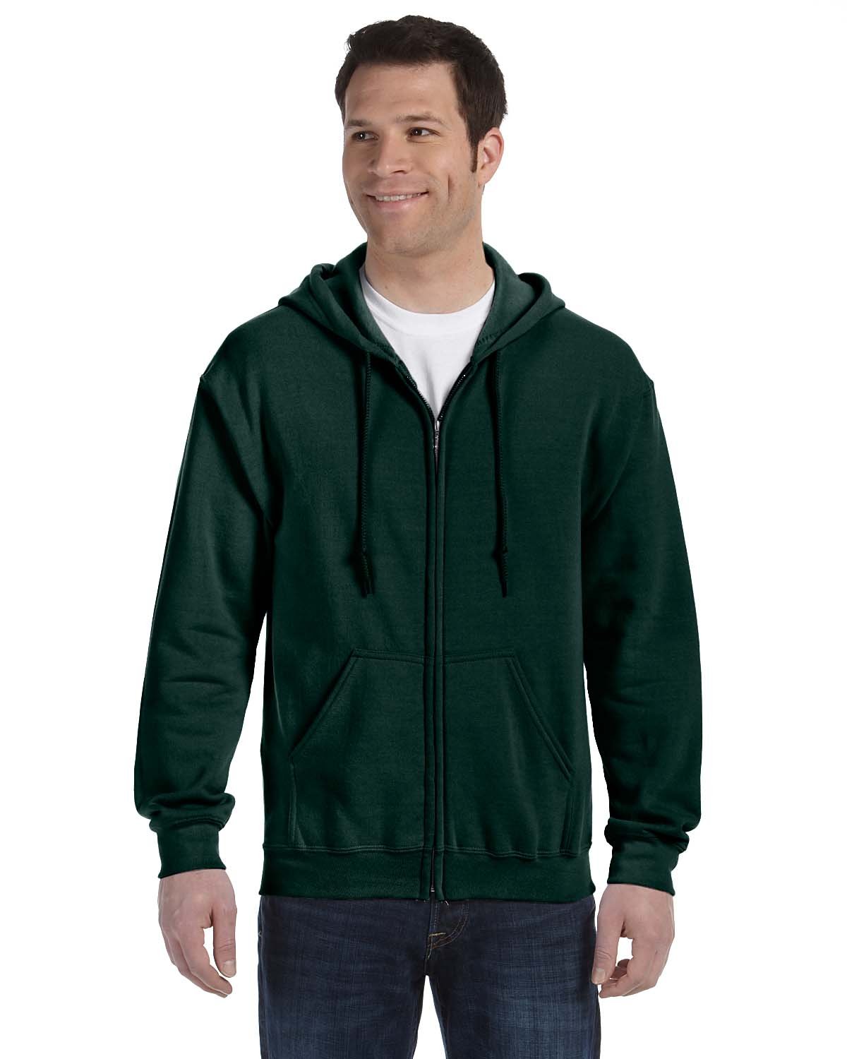 Gildan Adult Heavy Blend 8 oz. 50/50 Cotton Polyester Full-Zip Hood G186 S-5XL