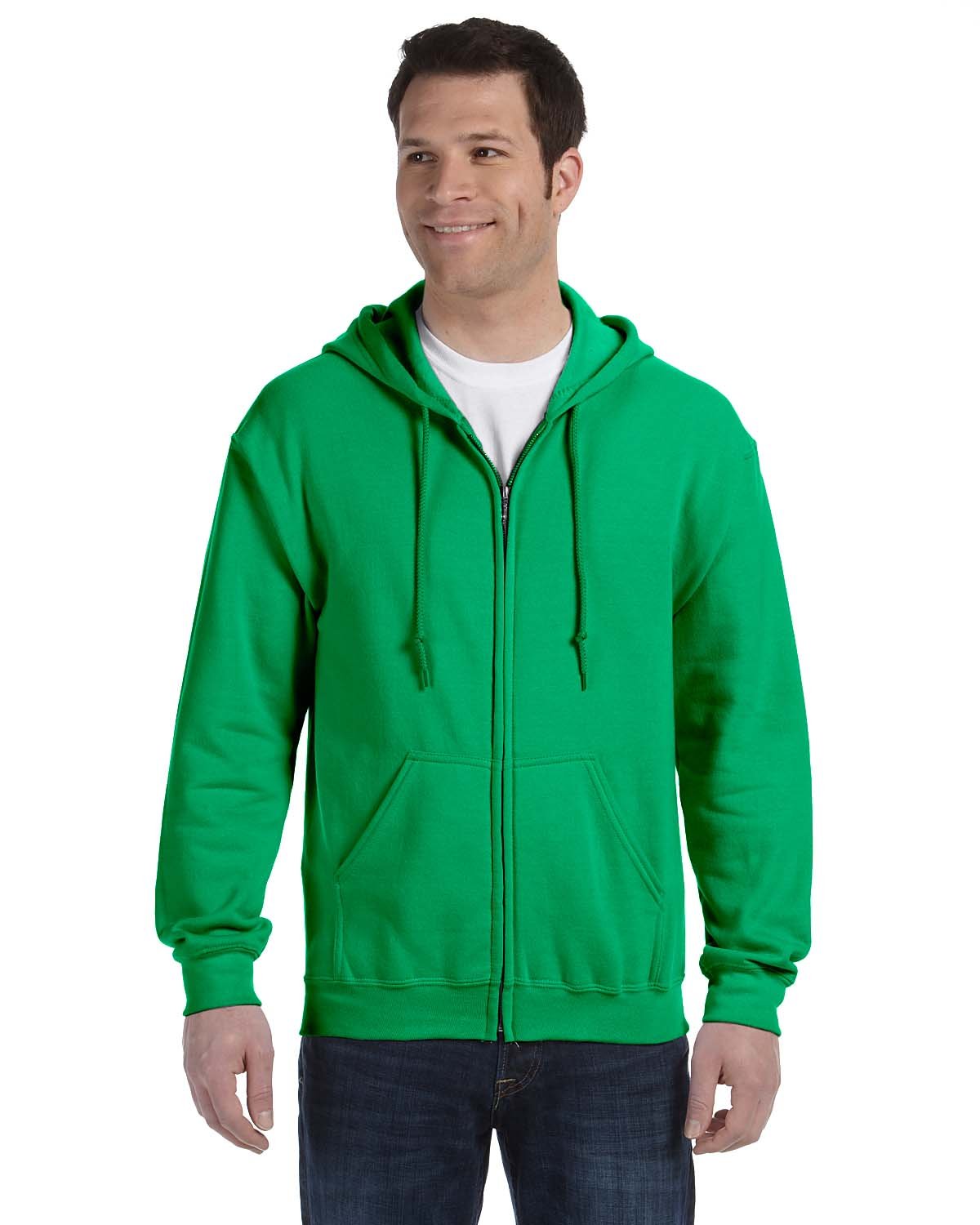 Gildan Adult Heavy Blend 8 oz. 50/50 Cotton Polyester Full-Zip Hood G186 S-5XL