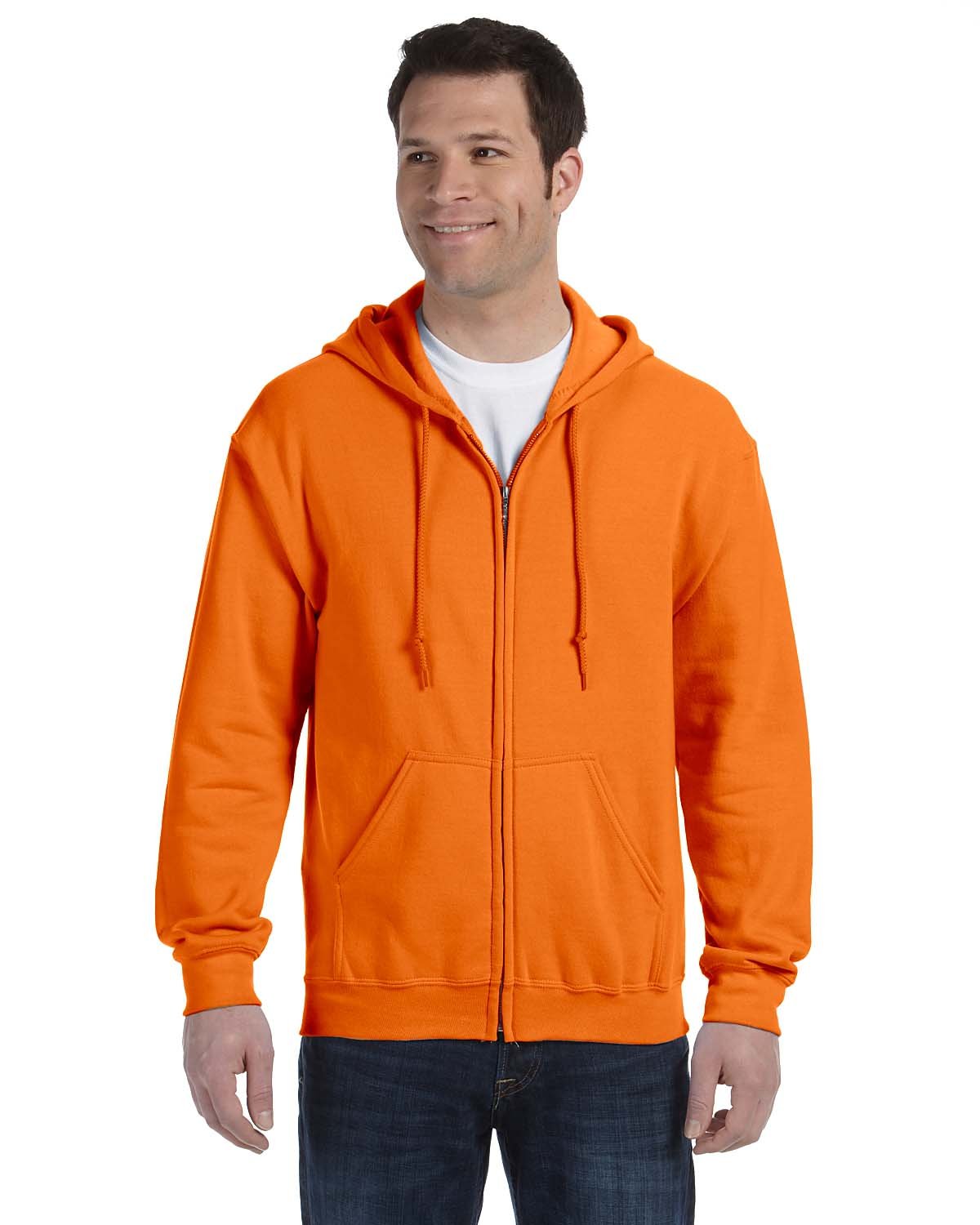 Gildan Adult Heavy Blend 8 oz. 50/50 Cotton Polyester Full-Zip Hood G186 S-5XL