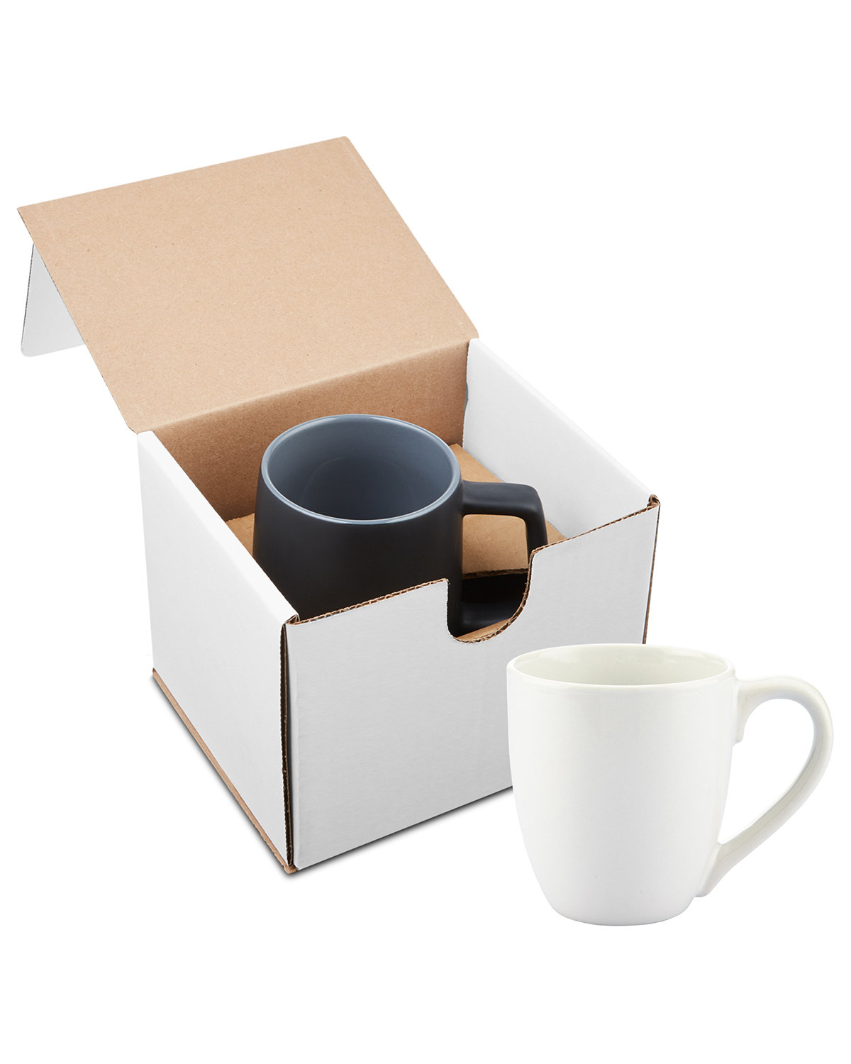 15oz Bistro Style Ceramic Mug Gift Set-Prime Line