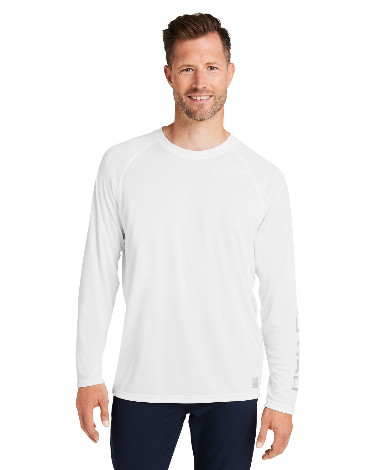 Mens Pursuit Long&#45;Sleeve T&#45;Shirt-HUK