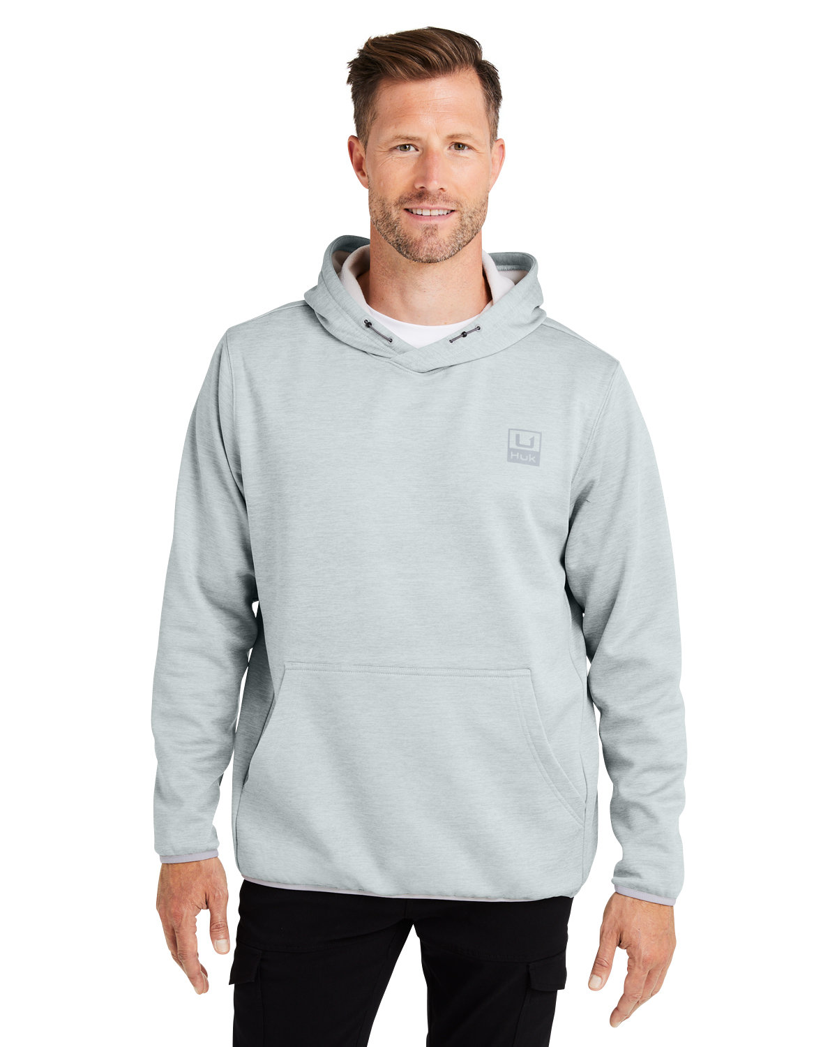 Mens Performance Hooded Fleece Pullover-HUK