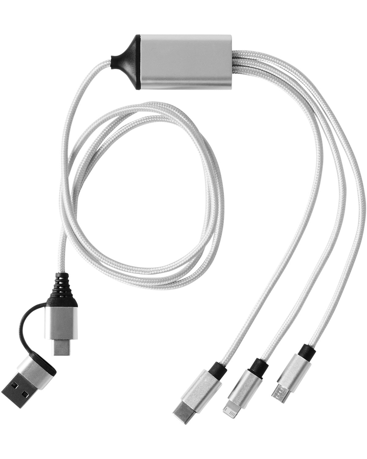 3-In-1 Charging Cable With Dual Input-Prime Line