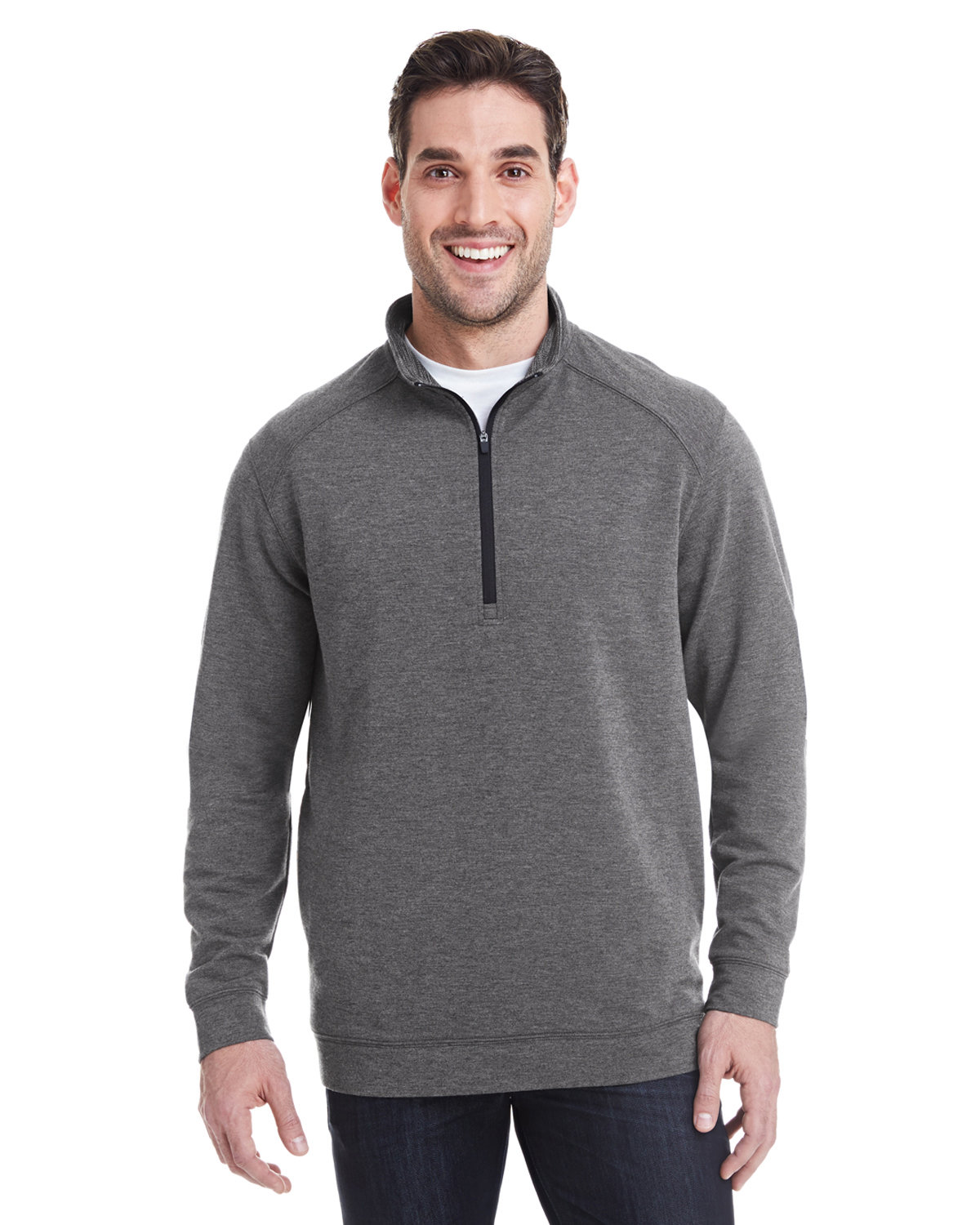 Adult Omega Stretch Quarter&#45;Zip-J America