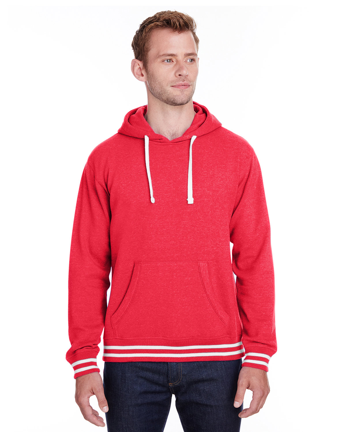 Adult Relay Hooded Sweatshirt-J America