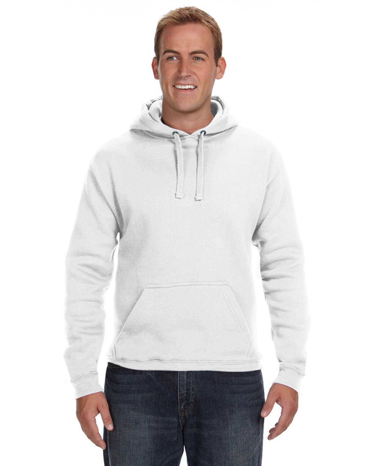 Adult Premium Fleece Pullover Hooded Sweatshirt-J America