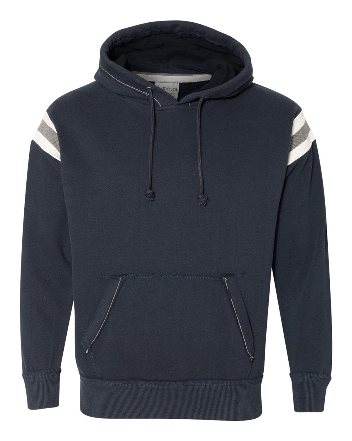 Adult Vintage Athletic Hooded Sweatshirt-J America