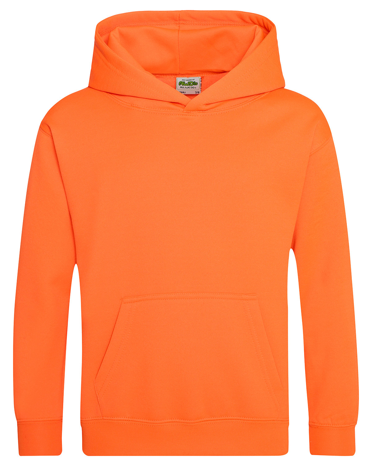 Youth Electric Pullover Hooded Sweatshirt-Just Hoods By AWDis