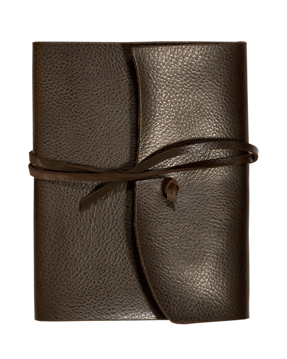 Americana Leather-Wrapped Journal-Leeman