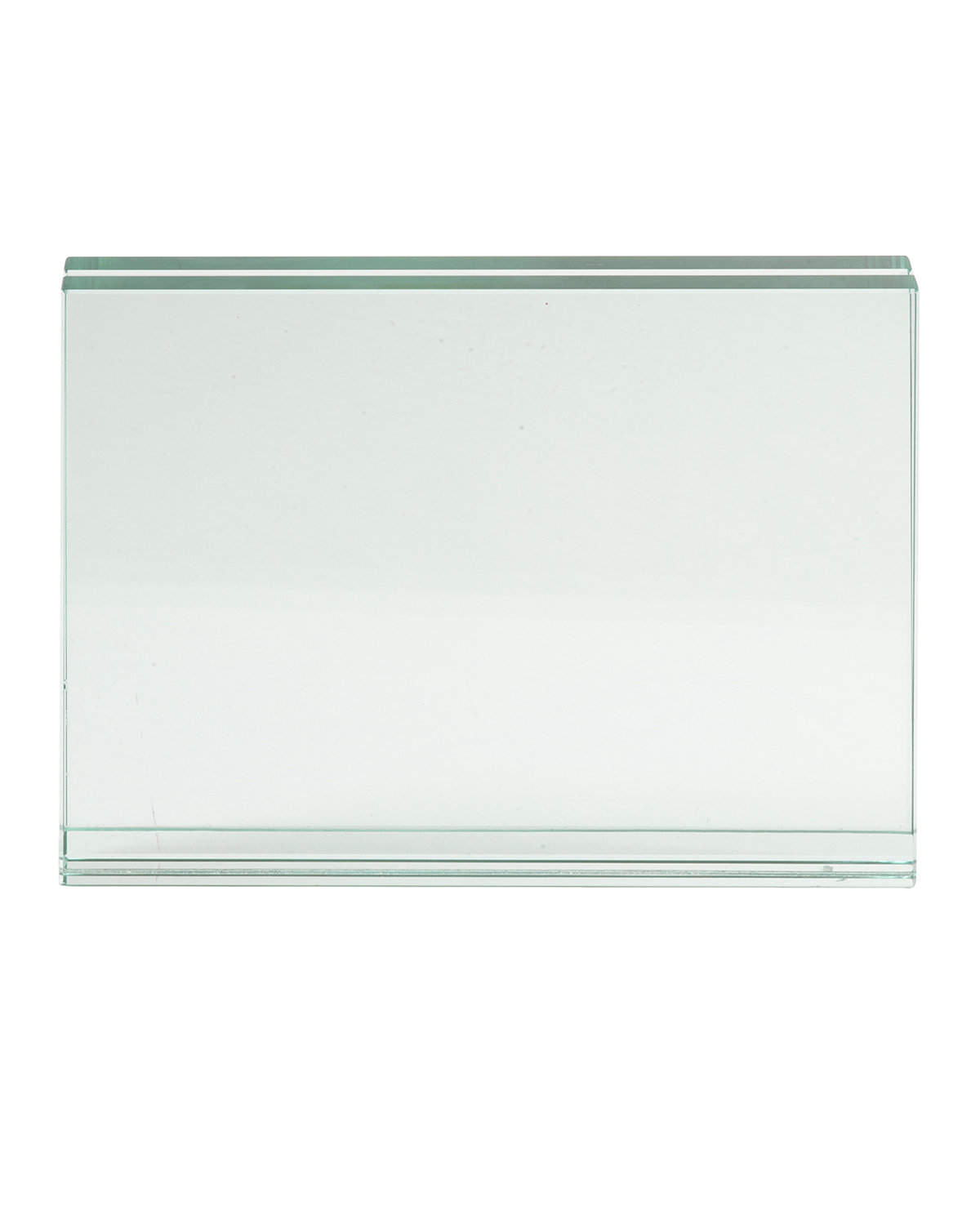 Atrium Glass Large Desk Photo Frame-