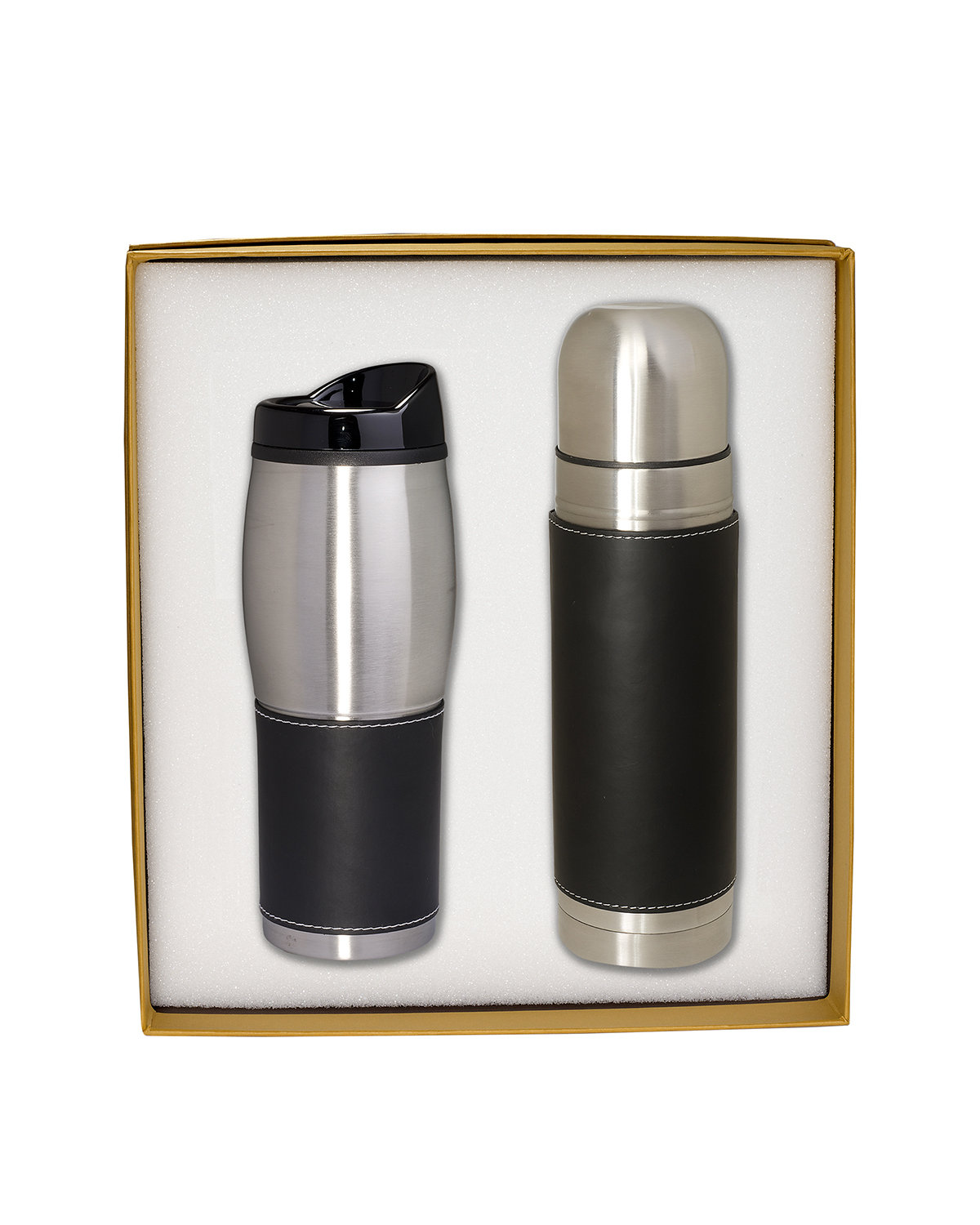 Tuscany™ Thermal Bottle And Tumbler Gift Set-Leeman