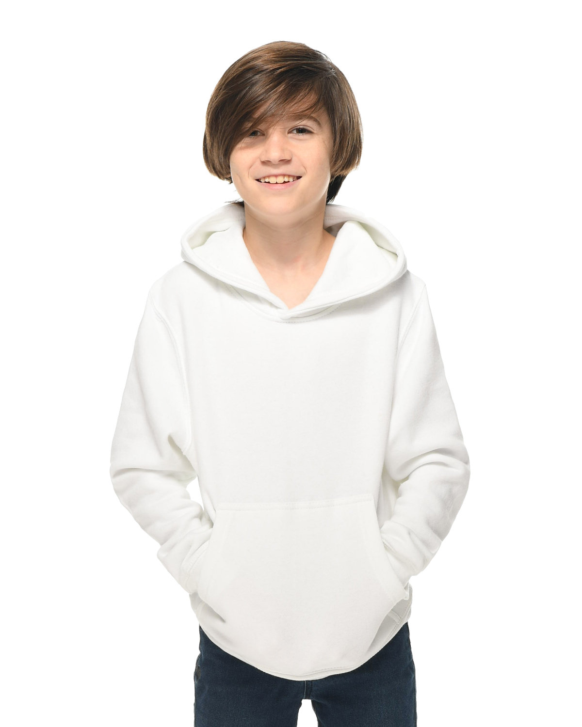 Youth Premium Pullover Hooded Sweatshirt-Lane Seven