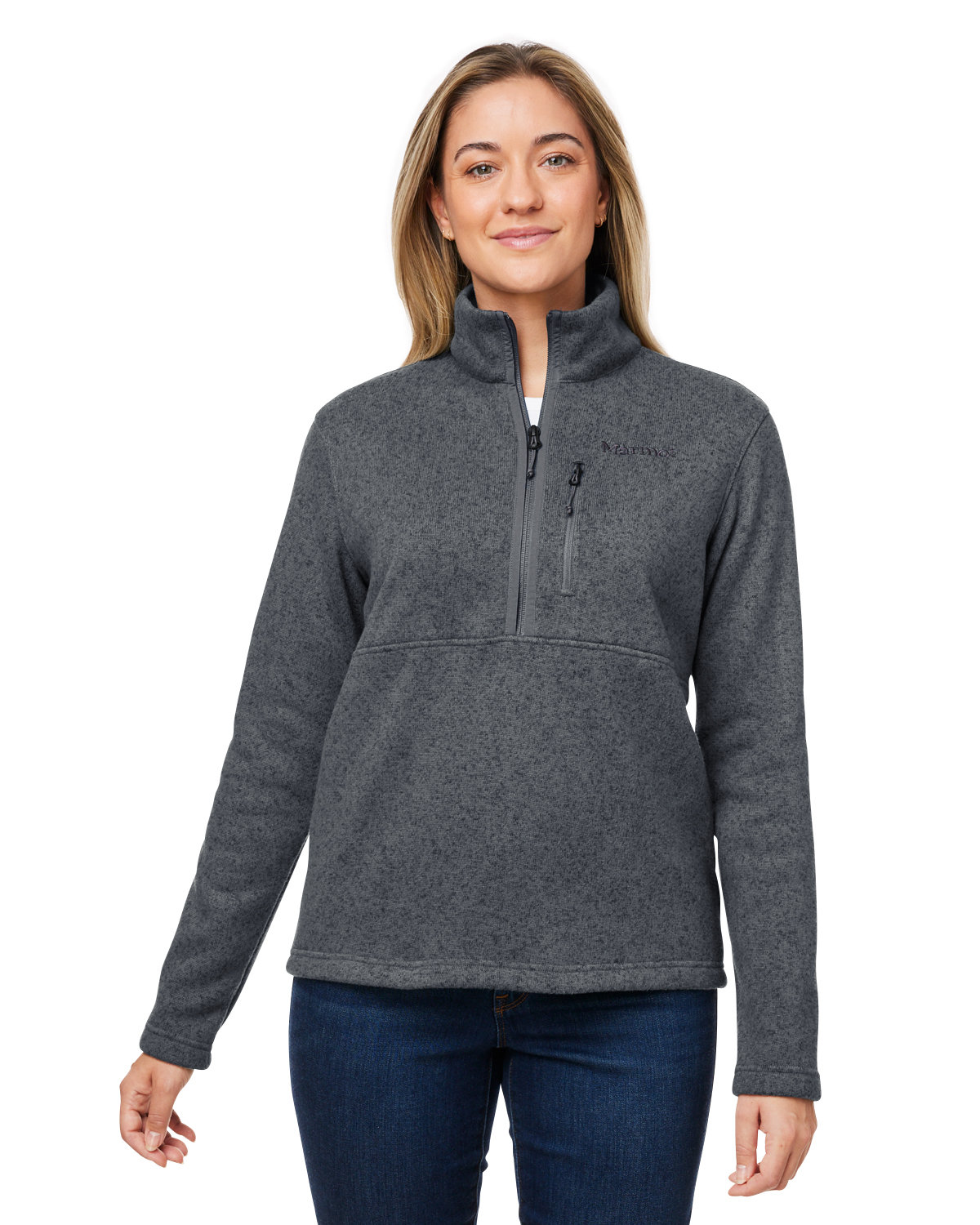 Ladies Dropline Half-Zip Jacket-Marmot