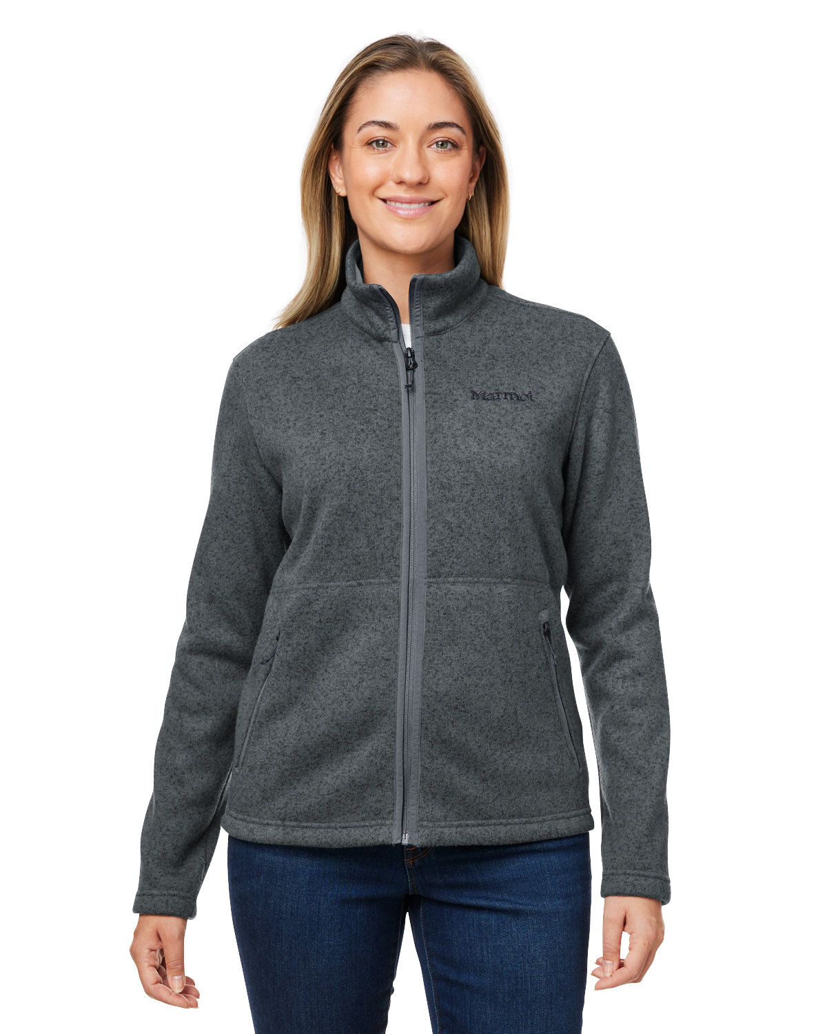 Ladies Drop Line Fleece Jacket-Marmot