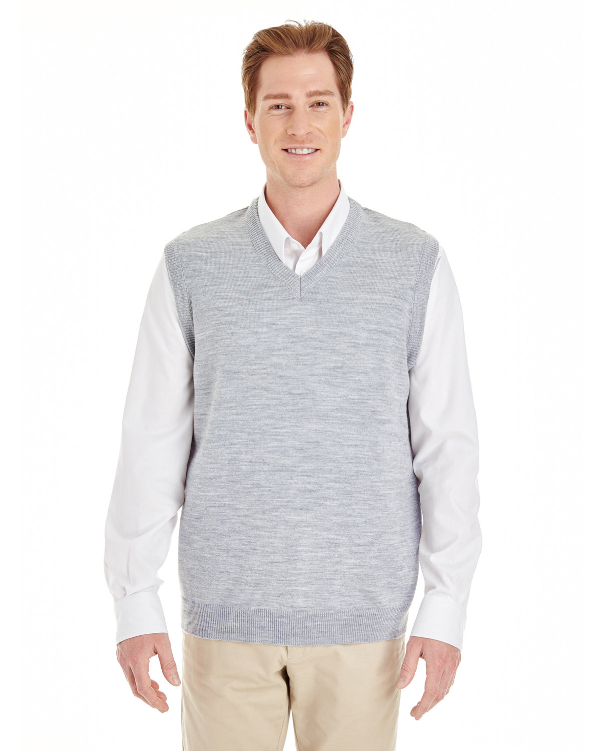 Mens Pilbloc&#8482; V&#45;Neck Sweater Vest-Harriton