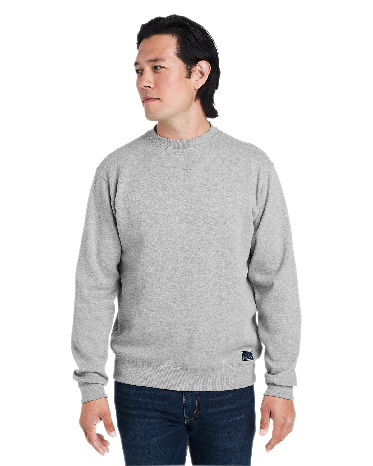 Unisex Anchor Crew Neck Sweatshirt-Nautica