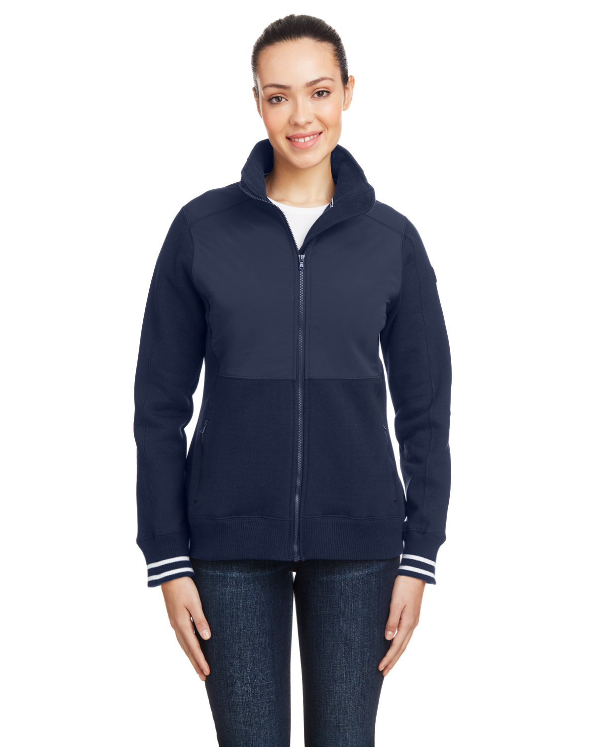 Ladies Navigator Full&#45;Zip Jacket-Nautica