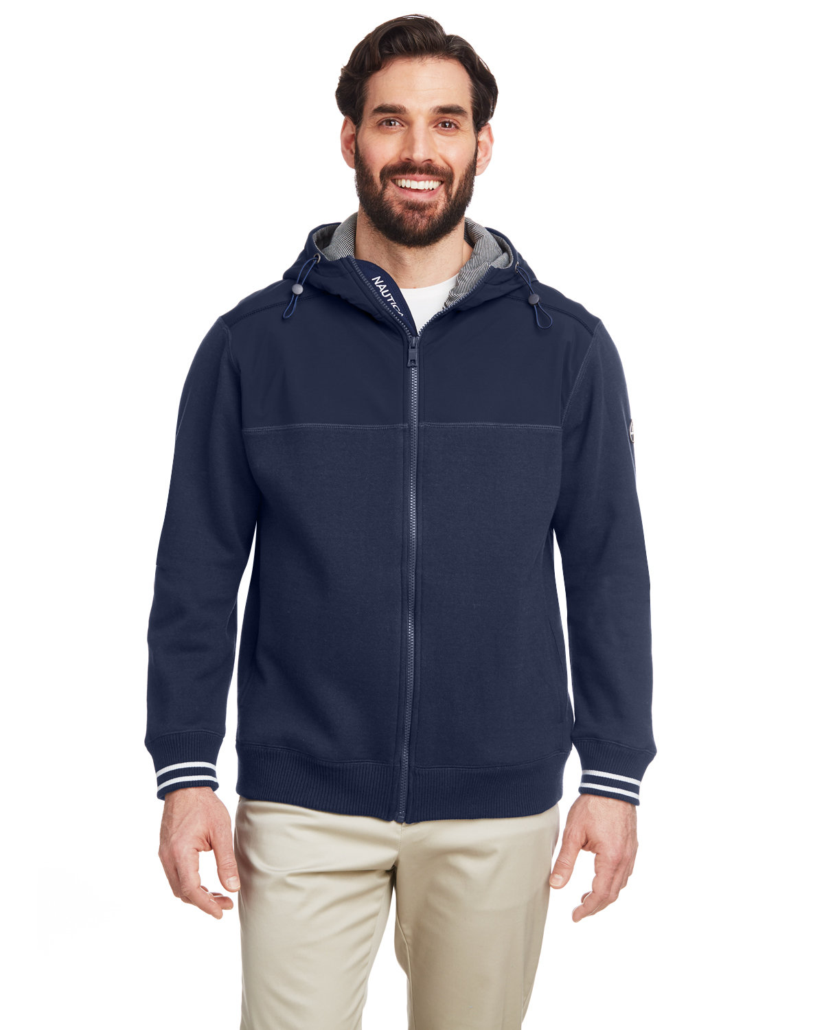 Mens Navigator Full-Zip Jacket-Nautica