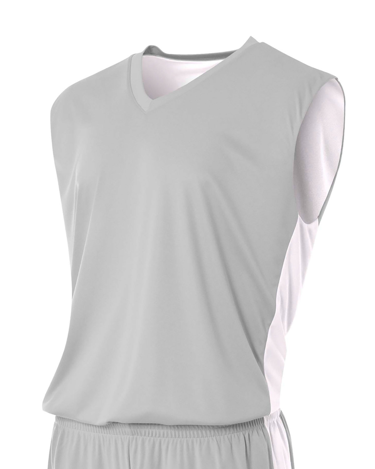 Adult Reversible Moisture Management Muscle Shirt-A4