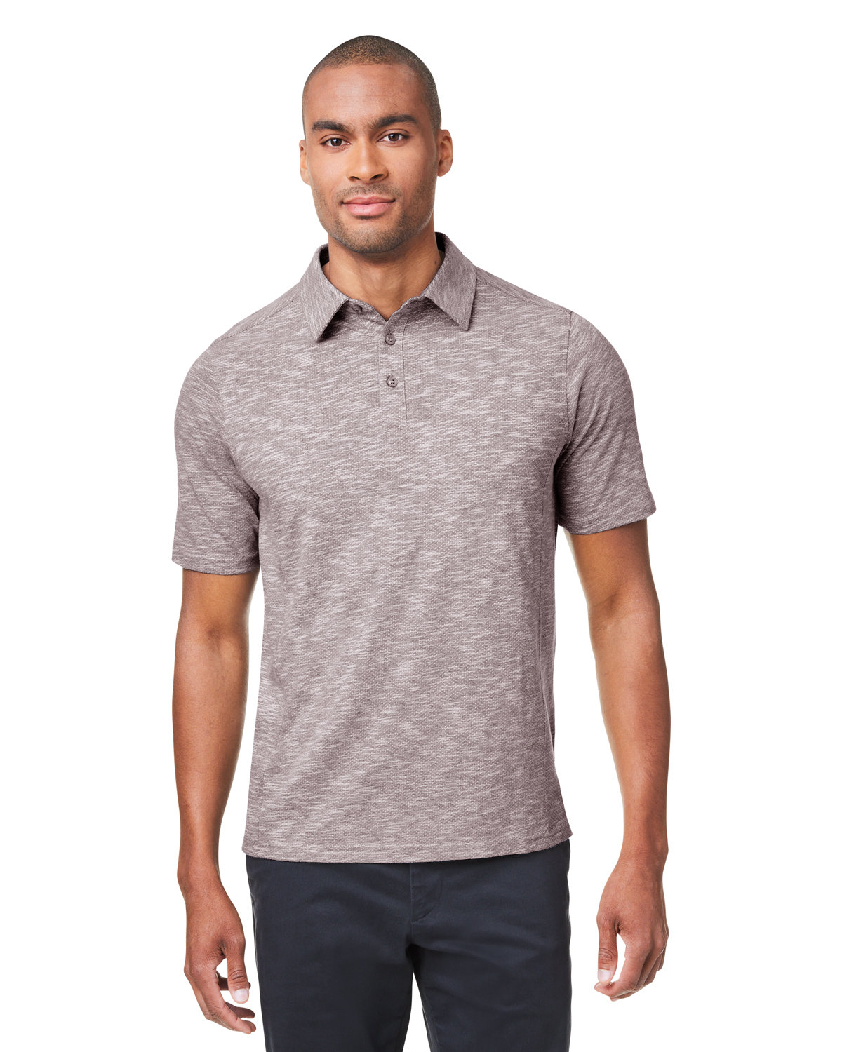 Mens Eclipse Jacquard Polo-North End