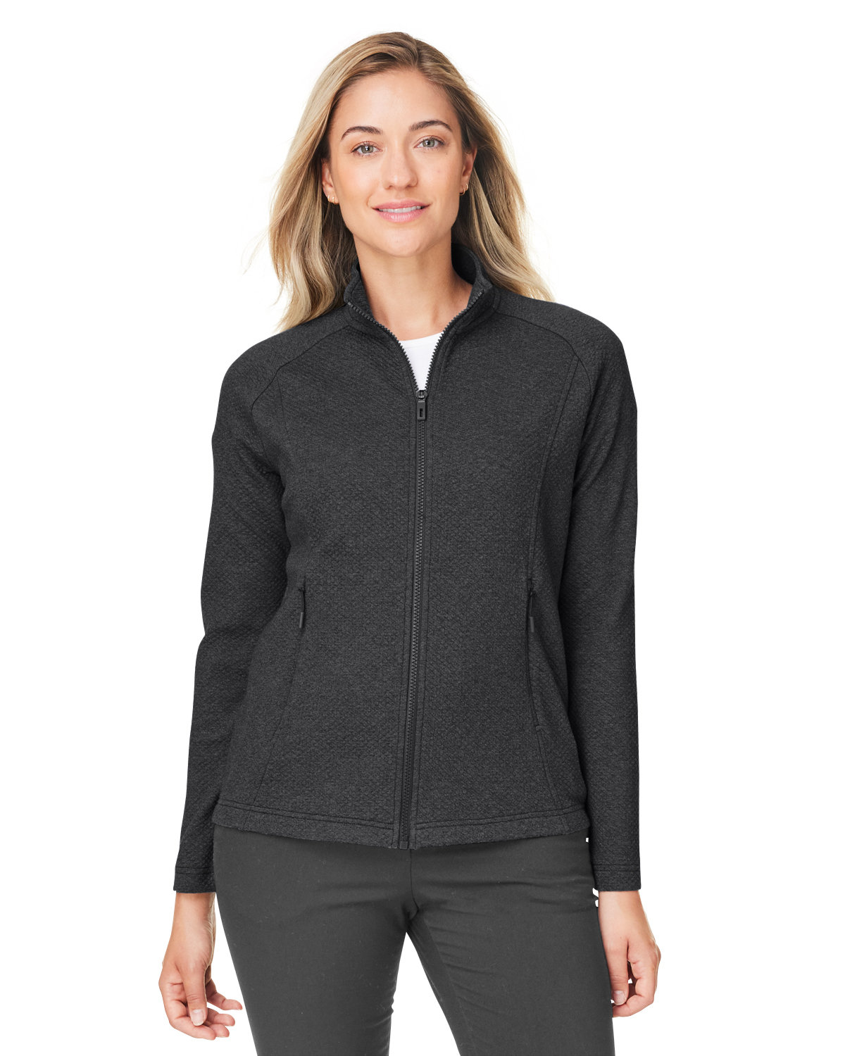 Ladies Spirit Textured Full-Zip-North End