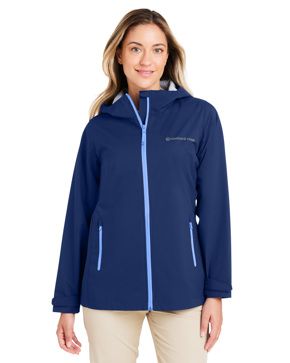 Ladies Rain Shell Jacket-vineyard vines