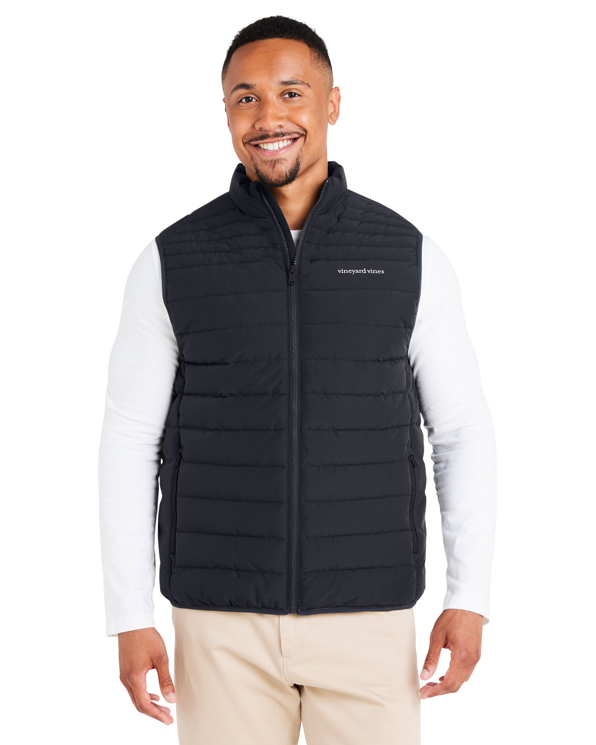 Mens Mountain Weekend Puffer Vest-vineyard vines