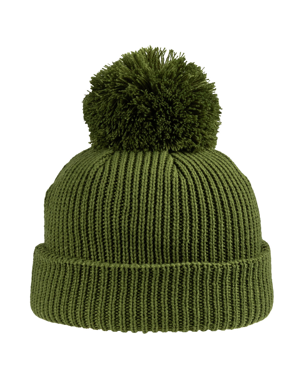 Oversized Watch Cap With Pom-Outdoor Cap