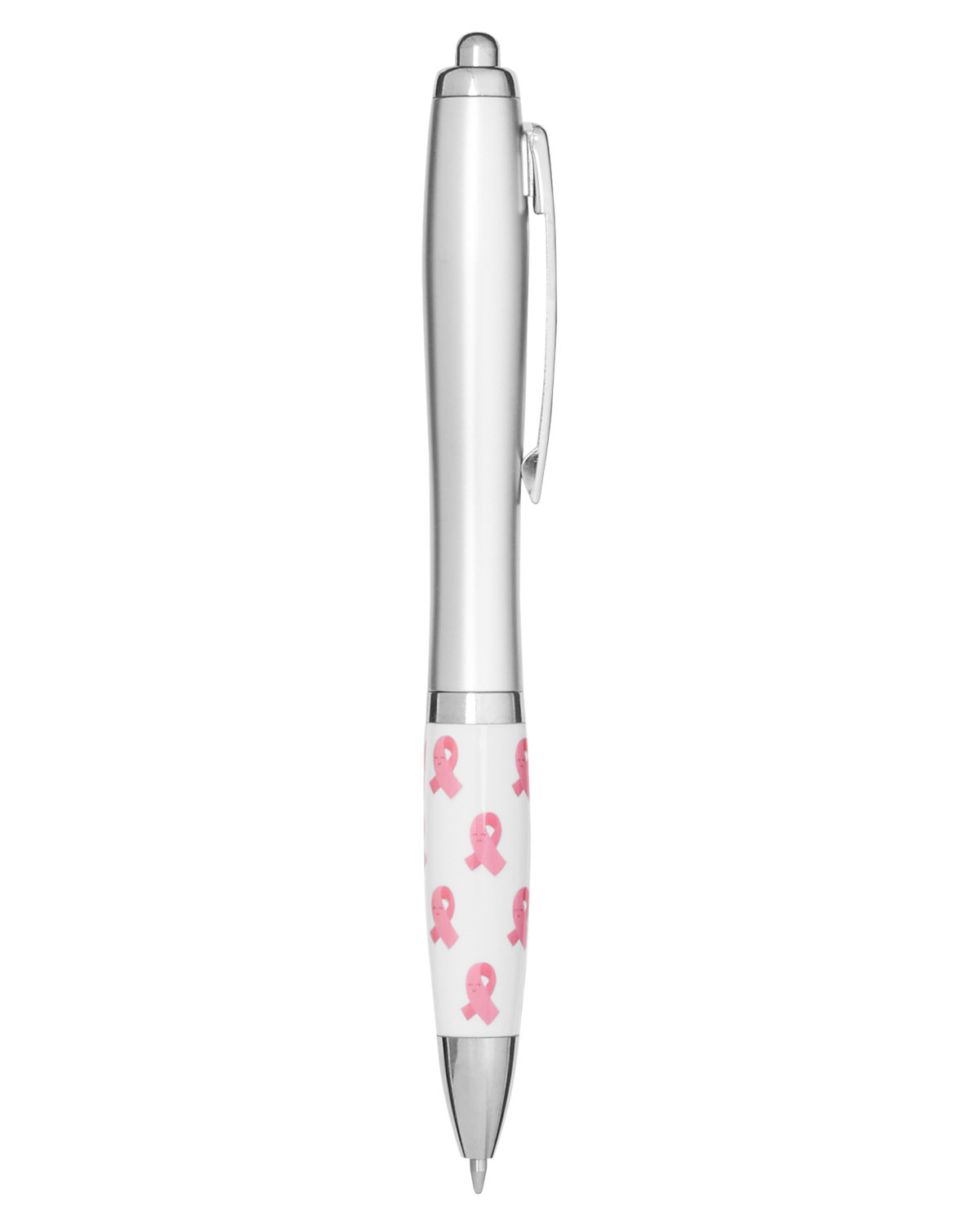 Breast Cancer Awareness Ribbon Emissary Click Pen-Prime Line