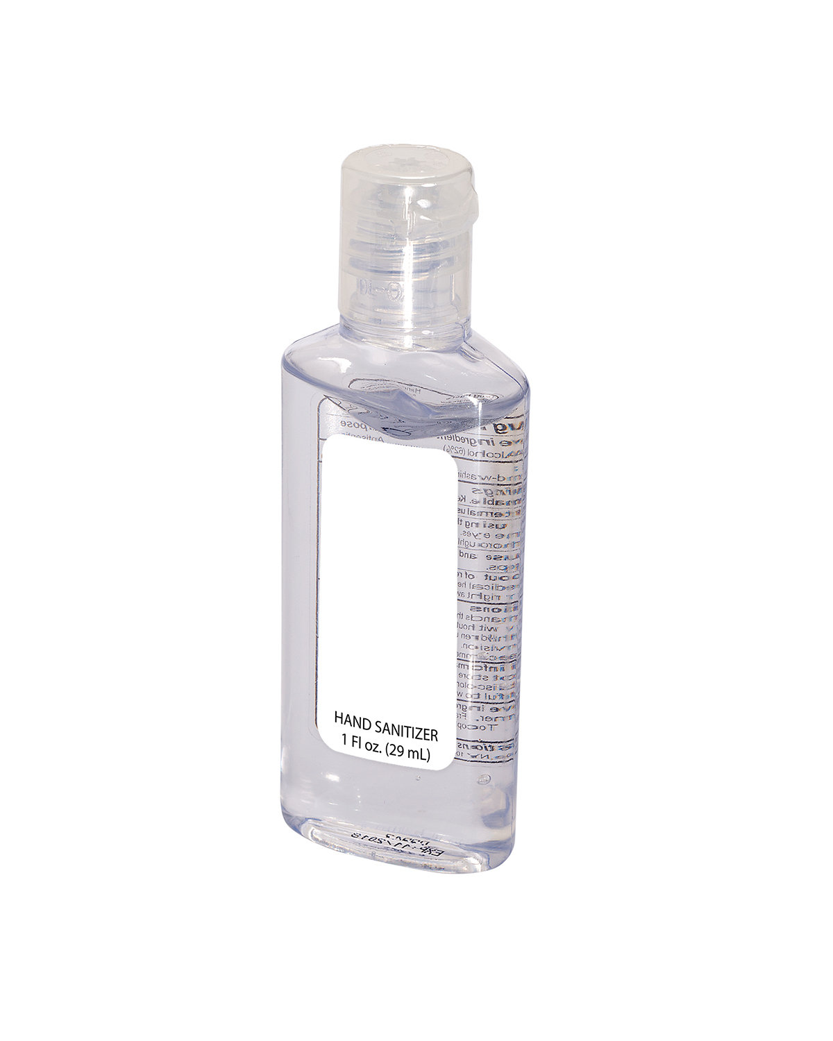 Hand Sanitizer In Oval Bottle 1oz-Prime Line