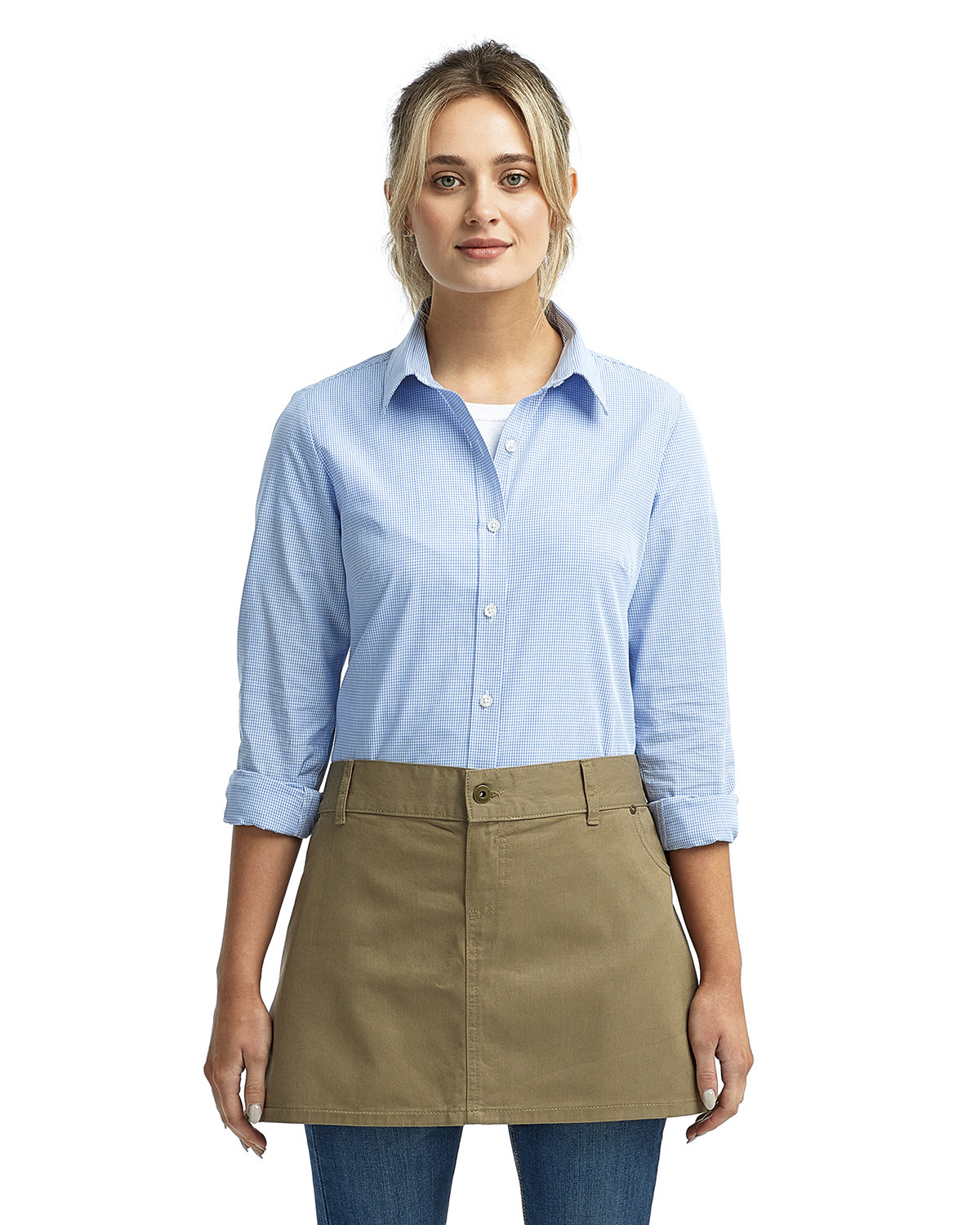 Unisex Cotton Chino Waist Apron-Artisan Collection by Reprime