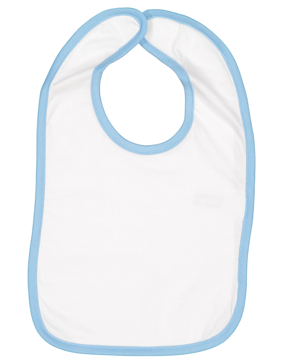 Infant Contrast Trim Bib-Rabbit Skins