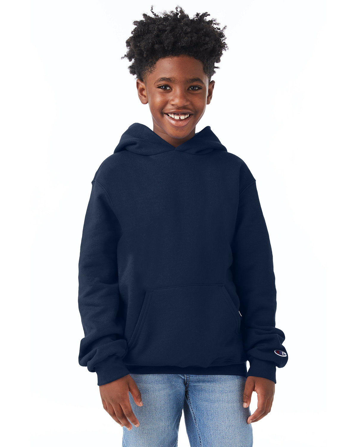 Youth Powerblend® Pullover Hooded Sweatshirt-Champion