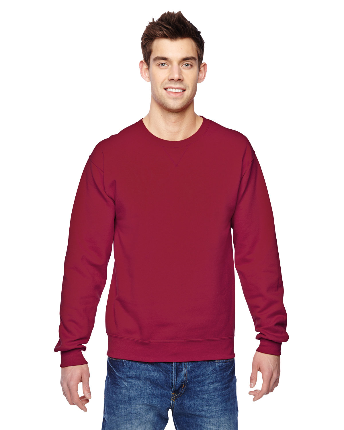 Adult Sofspun® Crewneck Sweatshirt-Fruit of the Loom