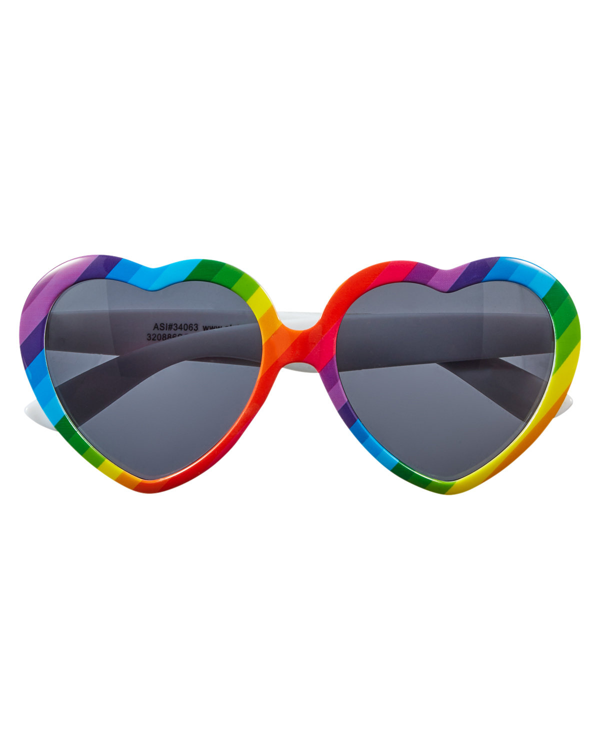 B.Free Pride Rainbow Heart Sunglasses-Prime Line