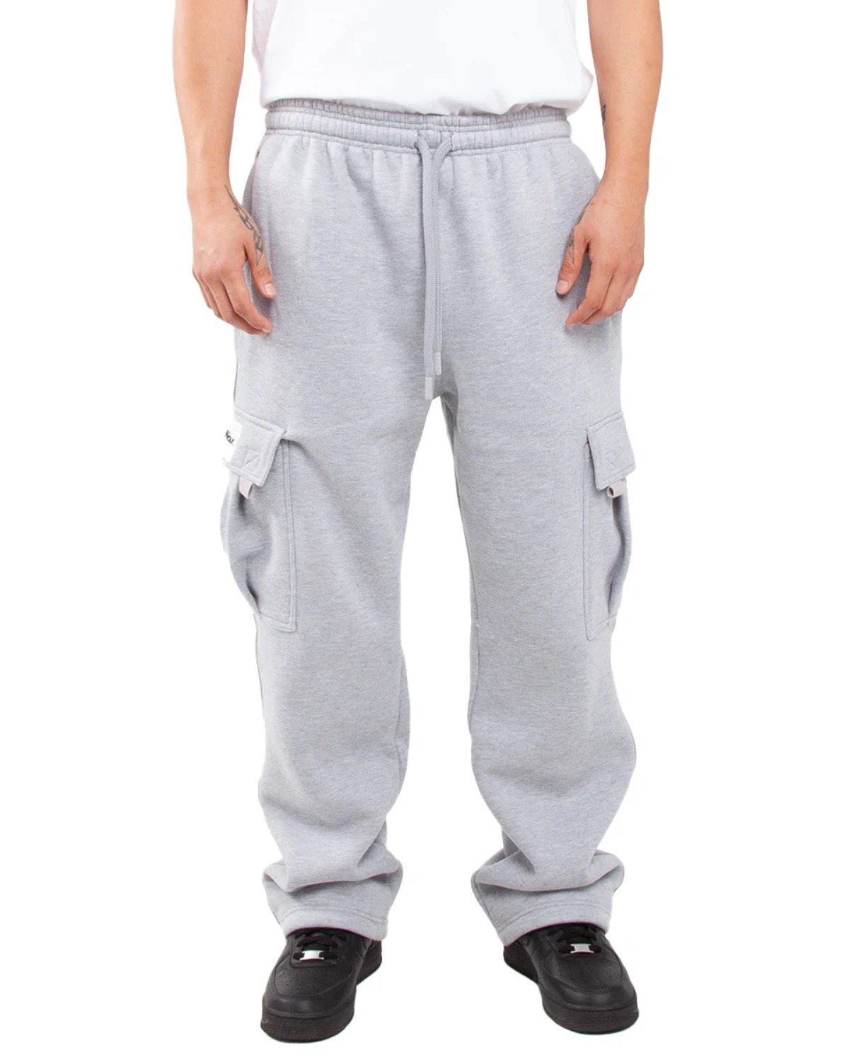 Mens Fleece Cargo Pants-Shaka Wear