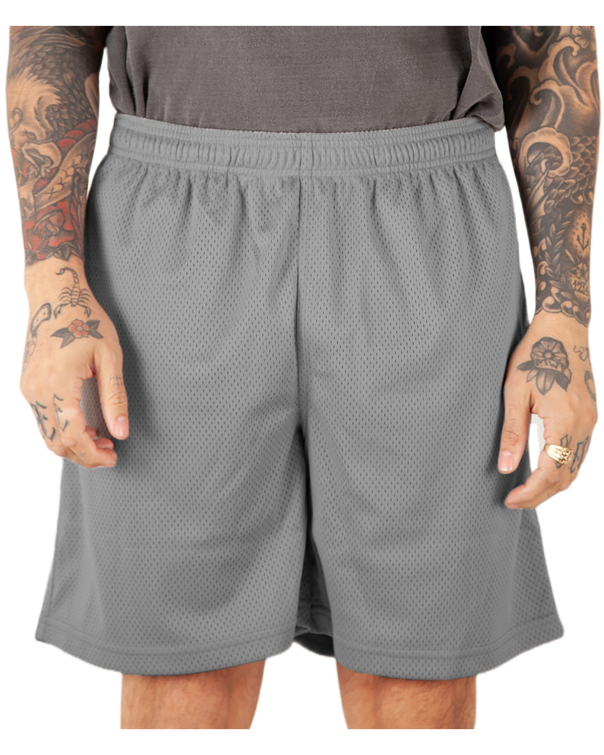 Mens Mesh Pe Gym Short-Shaka Wear