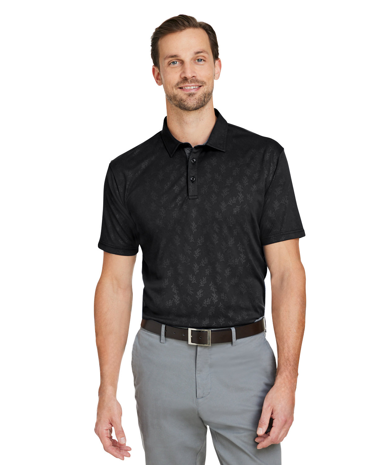 Mens Barrett Embossed Polo-Swannies Golf