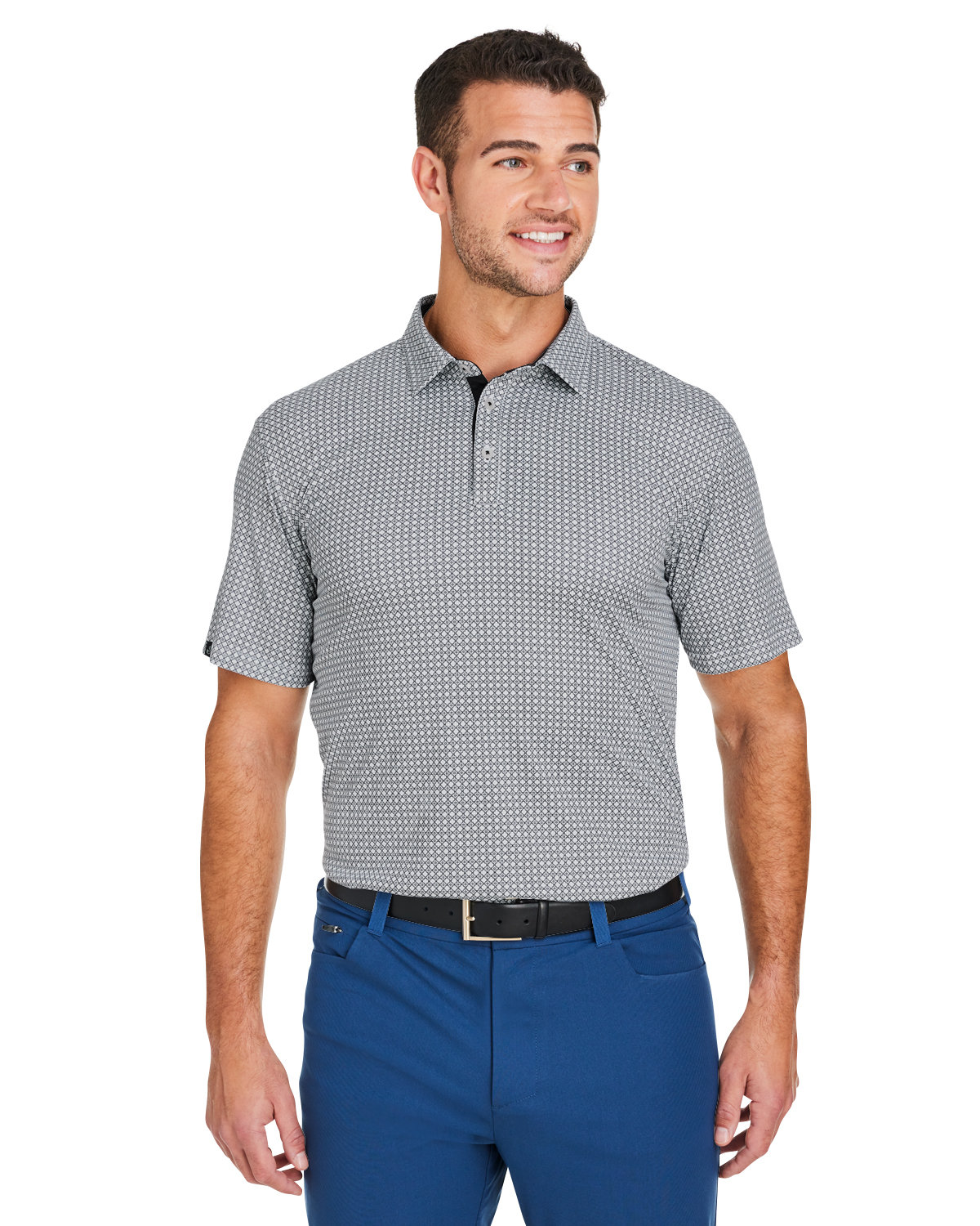 Mens Tanner Printed Polo-Swannies Golf