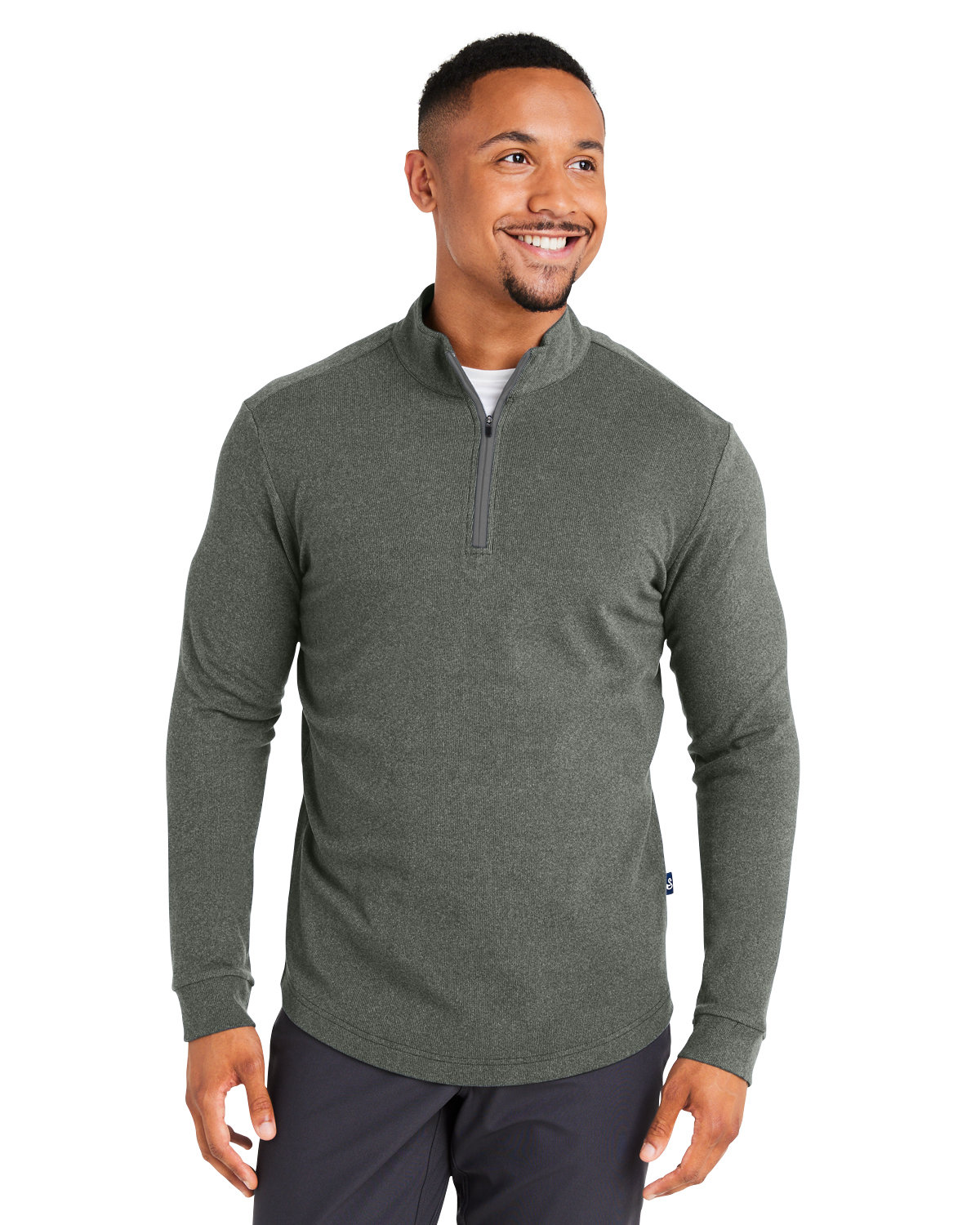 Mens Emery Quarter-Zip-Swannies Golf