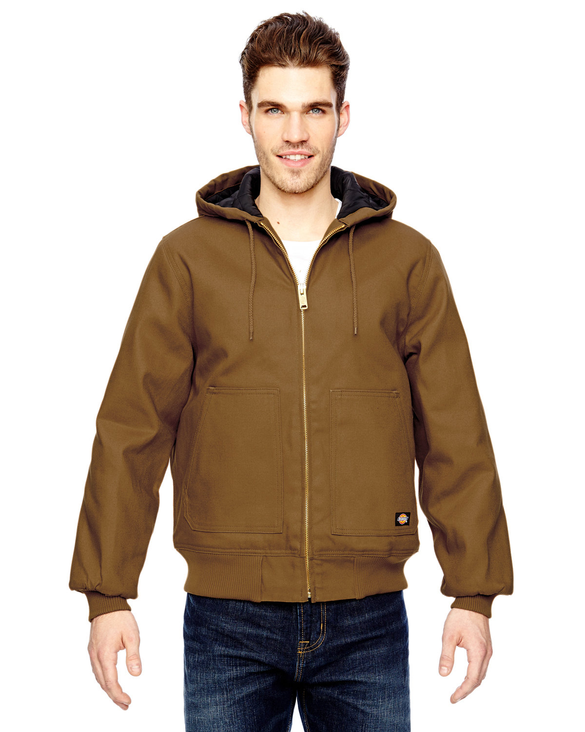 Mens Hooded Duck Jacket-Dickies