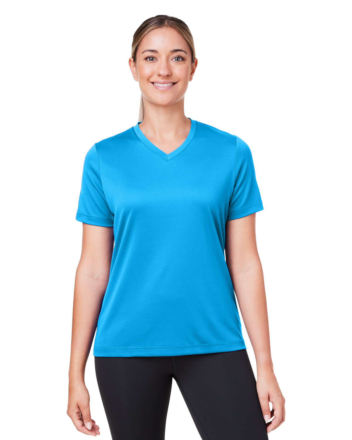 Ladies Zone Performance Mesh T-Shirt-Team 365