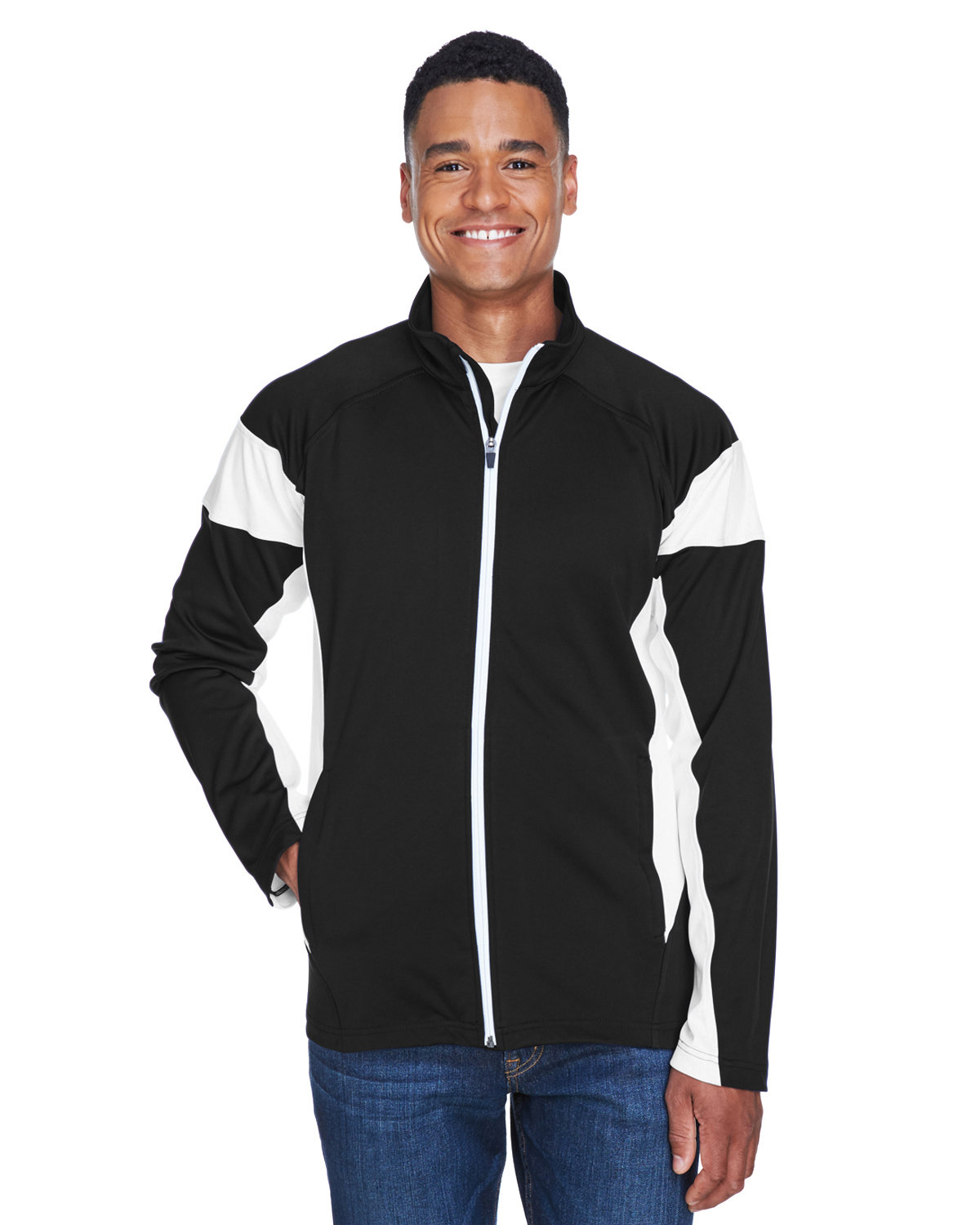 Mens Elite Performance Full-Zip-Team 365