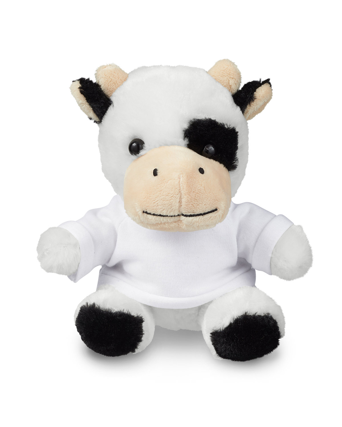 7&#34; Plush Cow With T&#45;Shirt-Prime Line