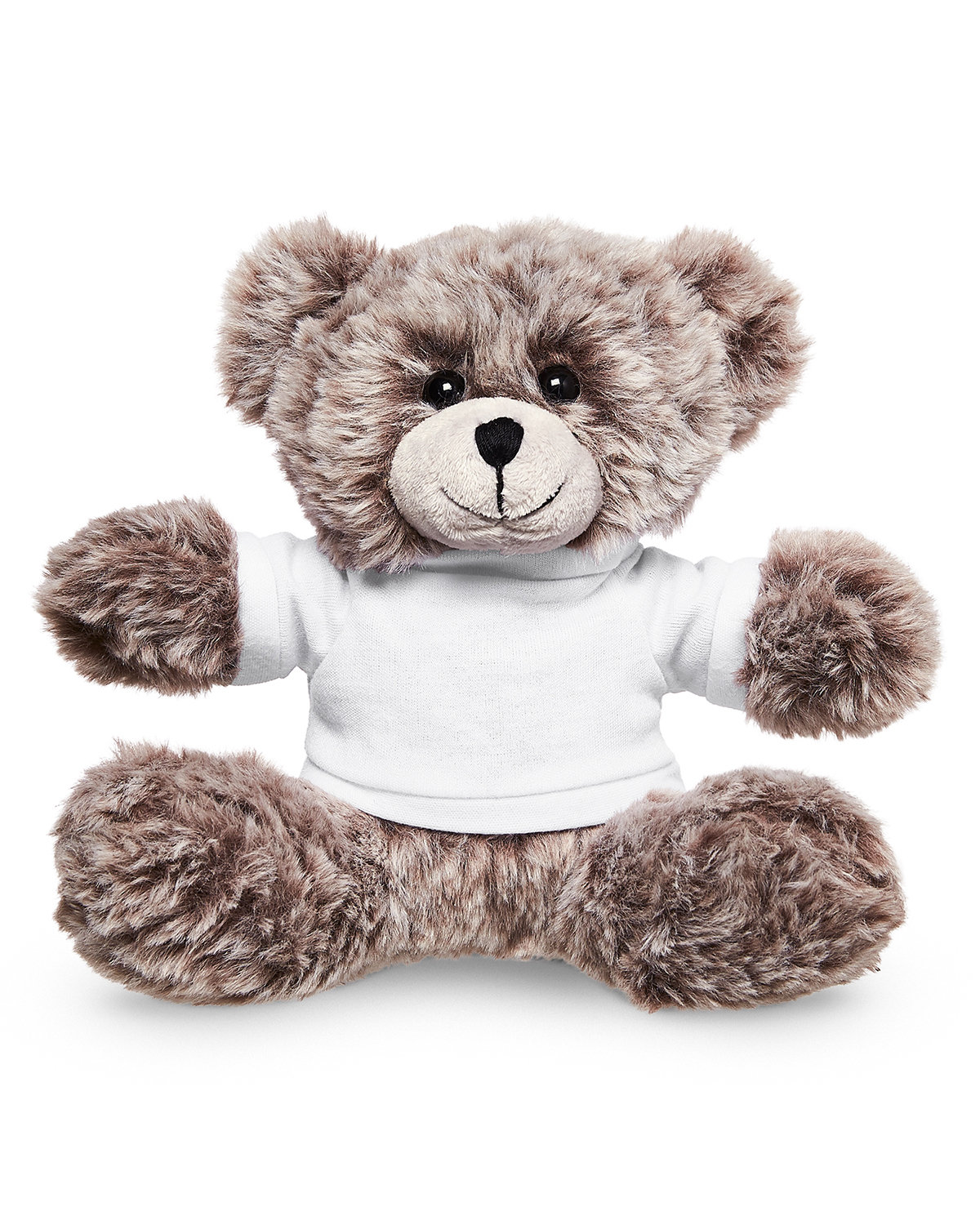 7&#34; Soft Plush Bear With T-Shirt-Prime Line
