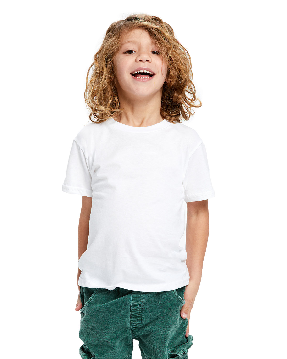 Toddler Usa Made Organic Cotton Crewneck T-Shirt-US Blanks