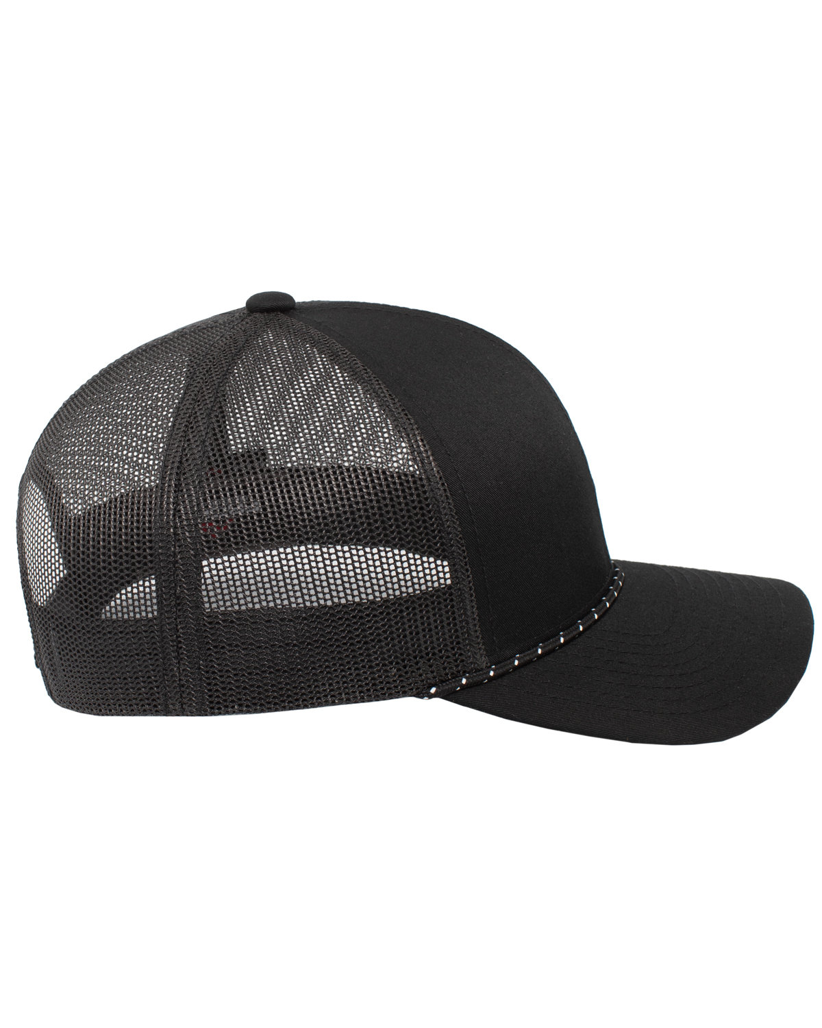 Pacific Headwear Trucker Snapback Braid Cap | alphabroder