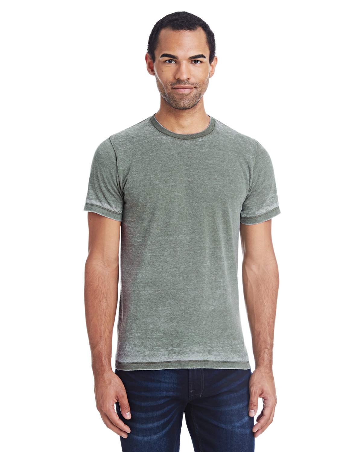 Oversized Heavyweight Washed Denim Applique T-shirt | boohooMAN USA