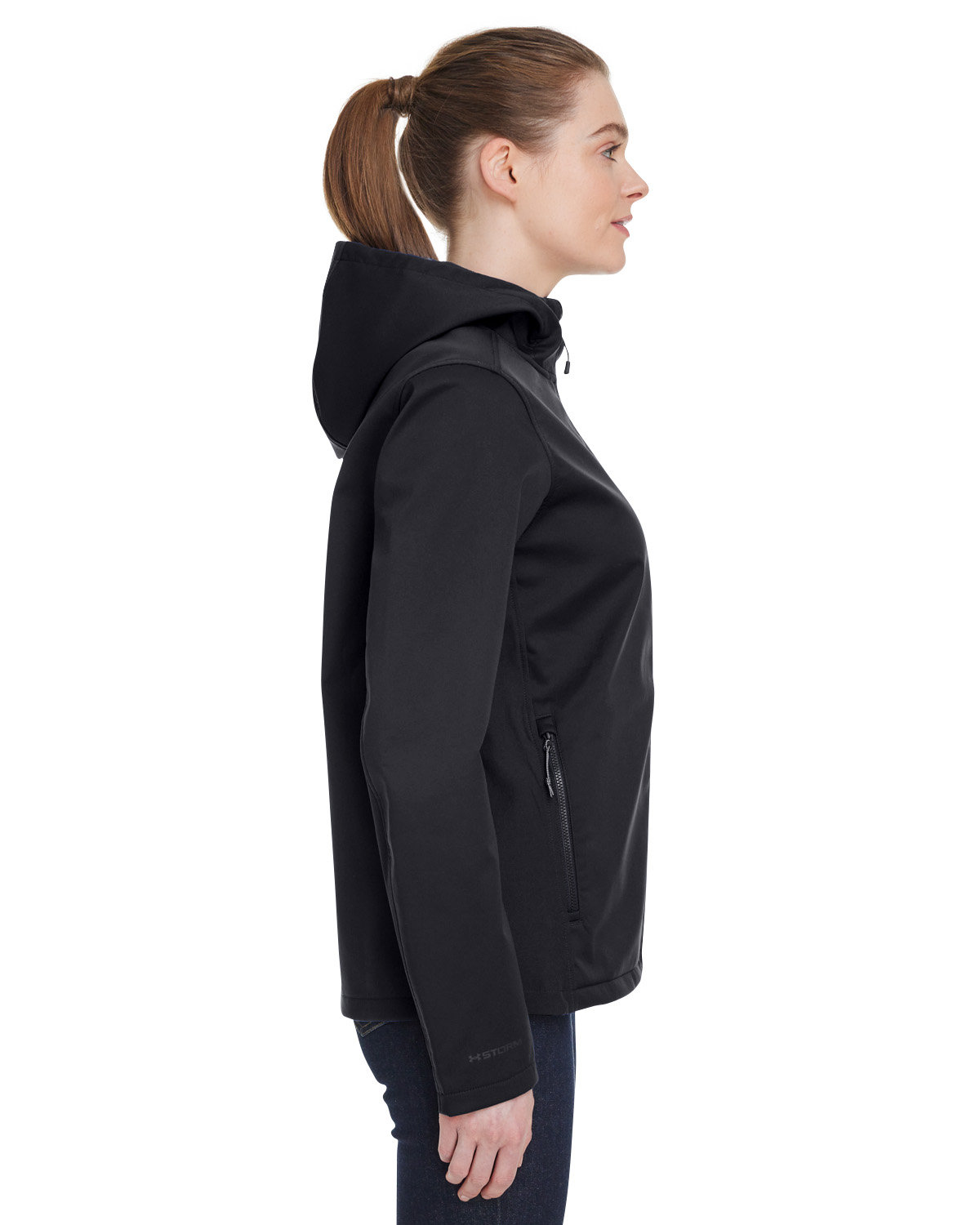 jacket Under Armour ColdGear Infrared Shield 2.0 - Black/Pitch Gray -  women´s 