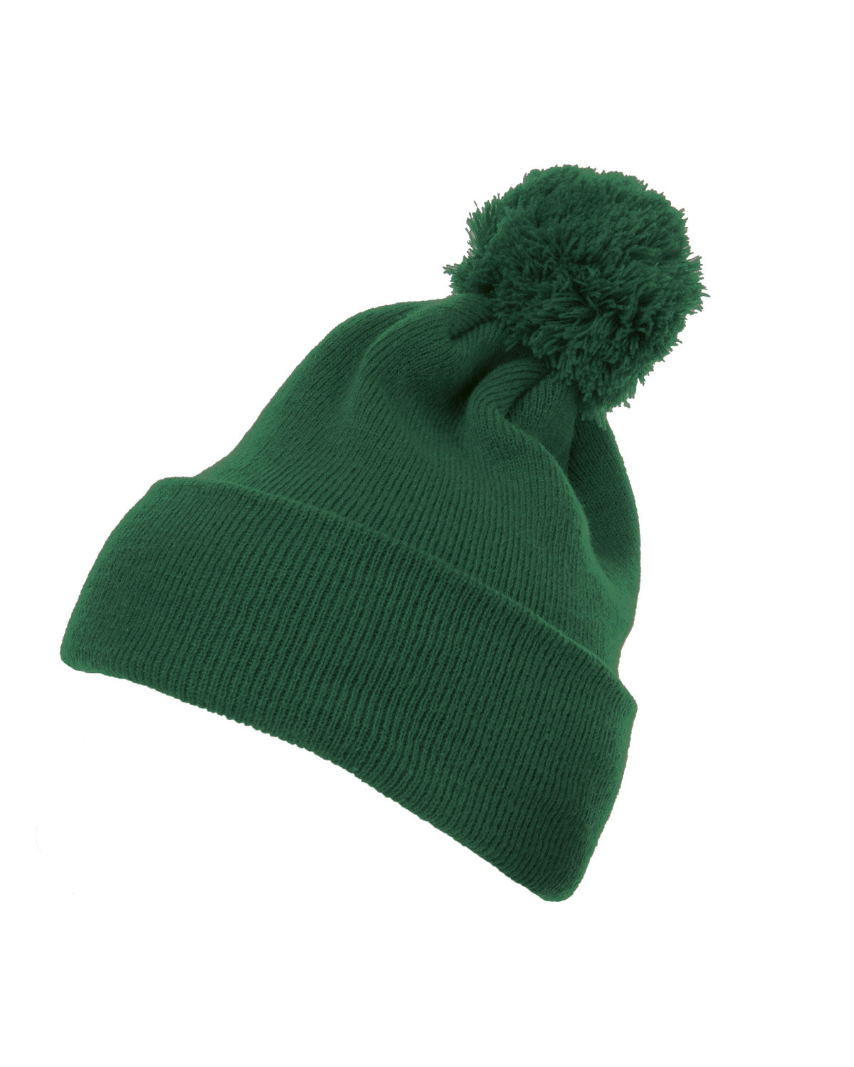 Yupoong Cuffed Knit alphabroder with Pom Pom | Hat Beanie